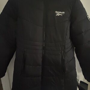 Reebok Women's Black Puffer Jacket